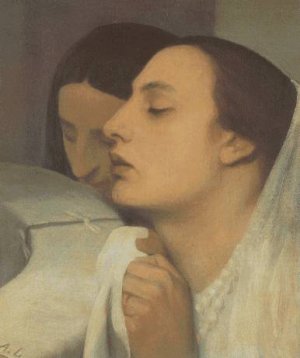Communion by Alphonse Legros Oil Painting