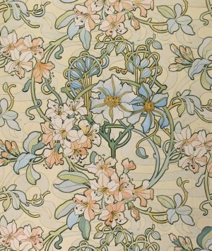 Clematis by Alphonse Mucha Oil Painting