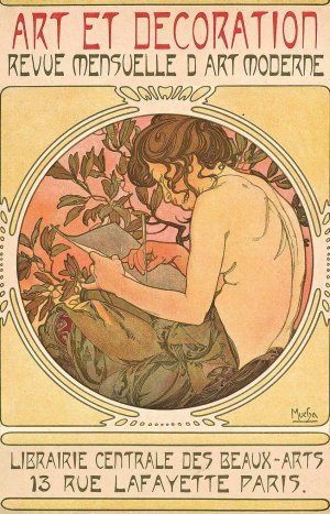 Documents Decoratives by Alphonse Mucha Oil Painting