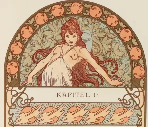 Ilsee. Princess of Tripoli by Alphonse Mucha Oil Painting