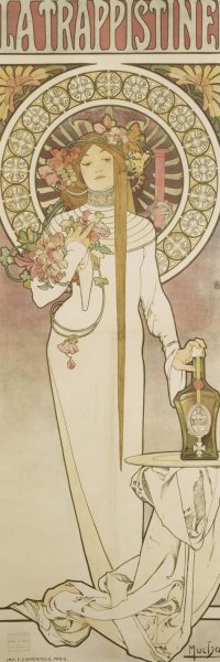 La Trappistine by Alphonse Mucha Oil Painting