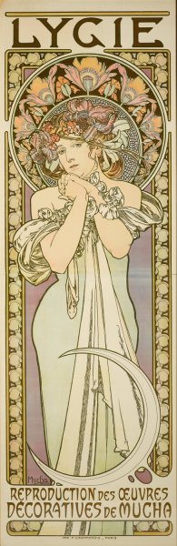 Lygie by Alphonse Mucha Oil Painting