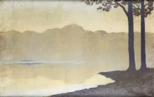 A Morning's Harmony by Alphonse Osbert Oil Painting
