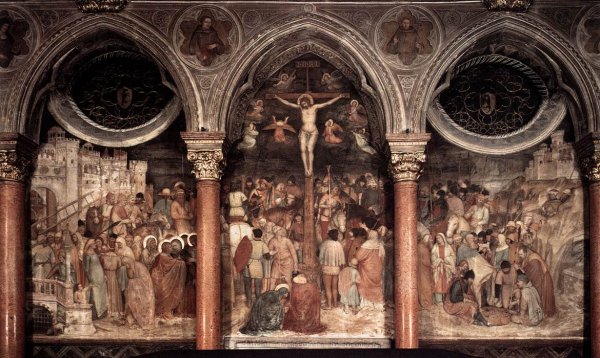 Main Product Photo of Crucifixion Painting by Altichiero Da Zevio