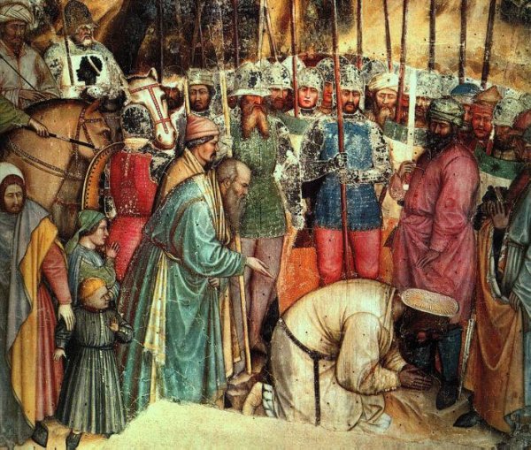 The Beheading of Saint George Detail by Altichiero Da Zevio - Hand-Painted Oil Painting Reproduction