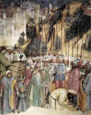 The Execution of Saint George painting by Altichiero Da Zevio