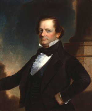 Henry N. Walker by Alvah Bradish Oil Painting