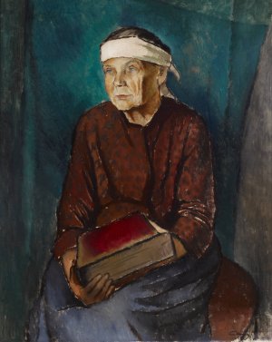 Eeva-Stiina by Alvar Cawen Oil Painting