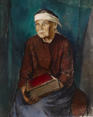 Eeva-Stiina by Alvar Cawen Oil Painting