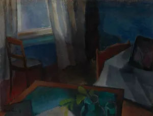 Interior by Alvar Cawen Oil Painting