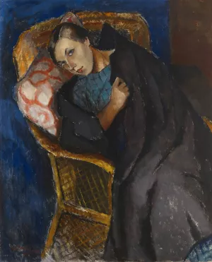 The Convalescent by Alvar Cawen Oil Painting