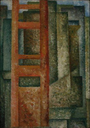 Pelas Janelas by Amadeo De Souza-Cardoso Oil Painting