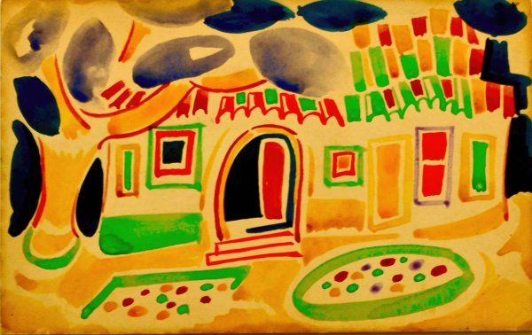 Untitled  by Amadeo De Souza-Cardoso - Hand-Painted Oil Painting Reproduction