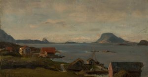 Fra Floro by Amaldus Nielsen Oil Painting
