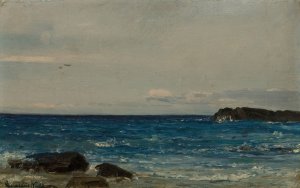 Fra Jaeren by Amaldus Nielsen Oil Painting