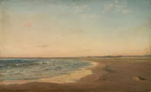 Fra Naerland, Jaeren Oil painting by Amaldus Nielsen