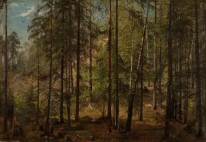 Fra Ostoen by Amaldus Nielsen Oil Painting