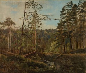 Fra Svinestad, Mandal by Amaldus Nielsen Oil Painting