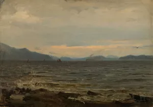 Gravaer, Bommelen by Amaldus Nielsen Oil Painting