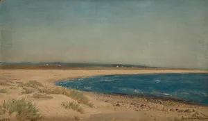 Jaerlandskap by Amaldus Nielsen Oil Painting