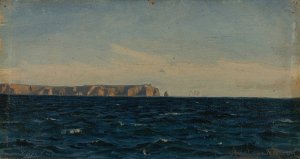 Kap San Vincente by Amaldus Nielsen Oil Painting