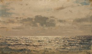 Mellom byger Oil painting by Amaldus Nielsen