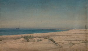 Revet, Jaeren by Amaldus Nielsen Oil Painting