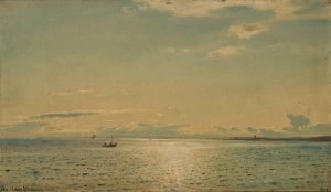 Solskinnsstemning, Hvaler by Amaldus Nielsen Oil Painting