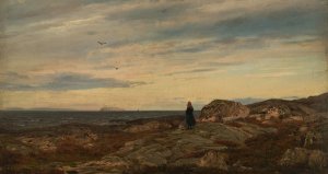 Syd-syd-vest, Hvaler Oil painting by Amaldus Nielsen