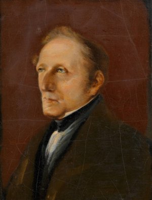 Leopold Kupelwieser, Maler by Amalia Oblak Oil Painting