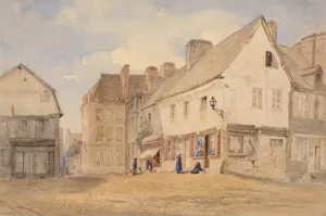 Avranches Oil painting by Ambrose Poynter