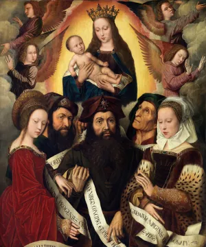 Deipara Virgo by Ambrosius Benson Oil Painting