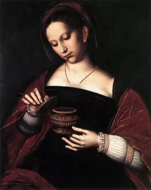 Mary Magdalene Oil painting by Ambrosius Benson