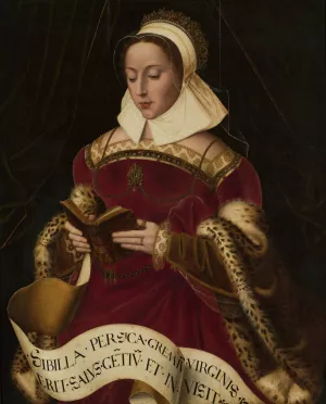 Persian Sybil by Ambrosius Benson Oil Painting