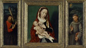 The Virgin with Child by Ambrosius Benson Oil Painting