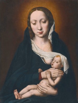 Virgin And Child by Ambrosius Benson Oil Painting