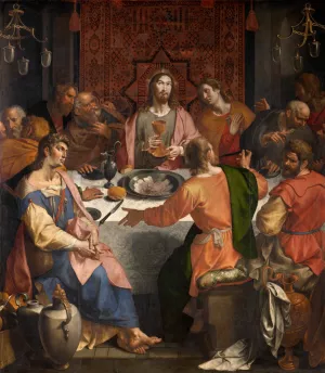 The Last Supper by Ambrosius Francken I Oil Painting