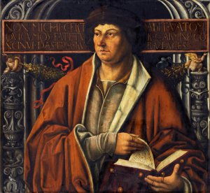 Idealized Portrait Of Virgil by Ambrosius Holbein Oil Painting