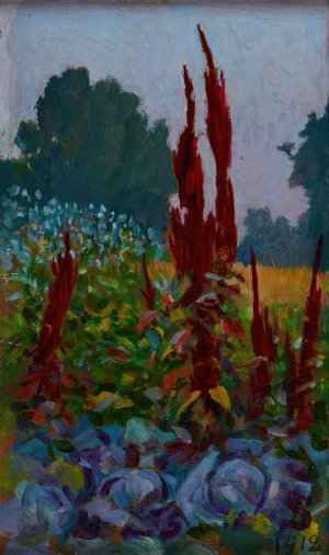 Amaranth by Ambrozy Sabatowski Oil Painting