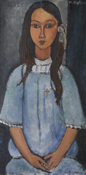 Alice by Amedeo Modigliani Oil Painting