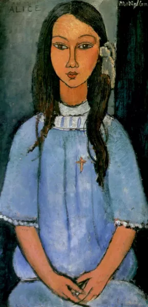 Alice by Amedeo Modigliani - Oil Painting Reproduction