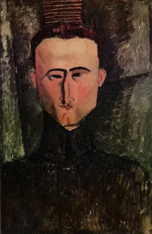 Andre Rouveyre painting by Amedeo Modigliani
