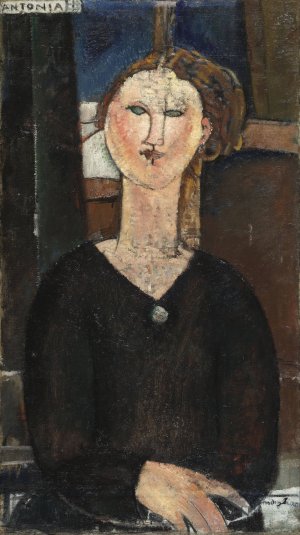 Antonia by Amedeo Modigliani Oil Painting