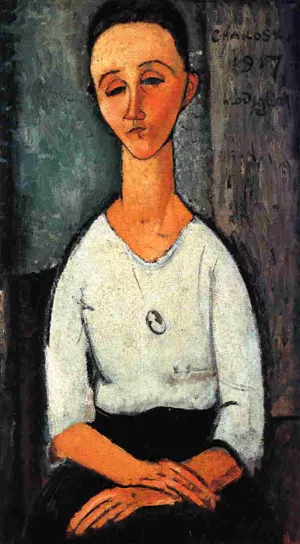 Chakoska by Amedeo Modigliani - Oil Painting Reproduction