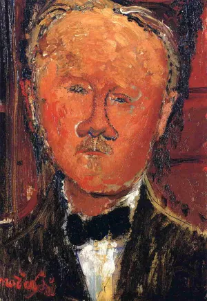 Cheron Oil painting by Amedeo Modigliani