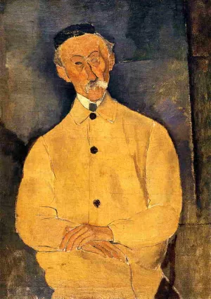 Constant Leopold by Amedeo Modigliani - Oil Painting Reproduction