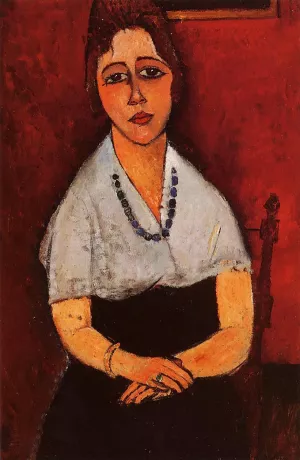 Elena Picard Oil painting by Amedeo Modigliani