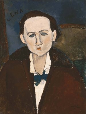 Elena Povolozky by Amedeo Modigliani Oil Painting