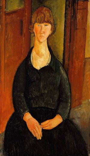 Flower Vendor by Amedeo Modigliani Oil Painting