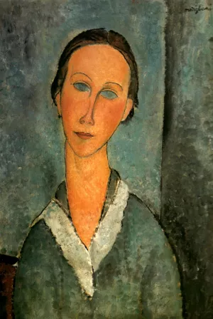 Girl in a Sailor's Blouse by Amedeo Modigliani - Oil Painting Reproduction